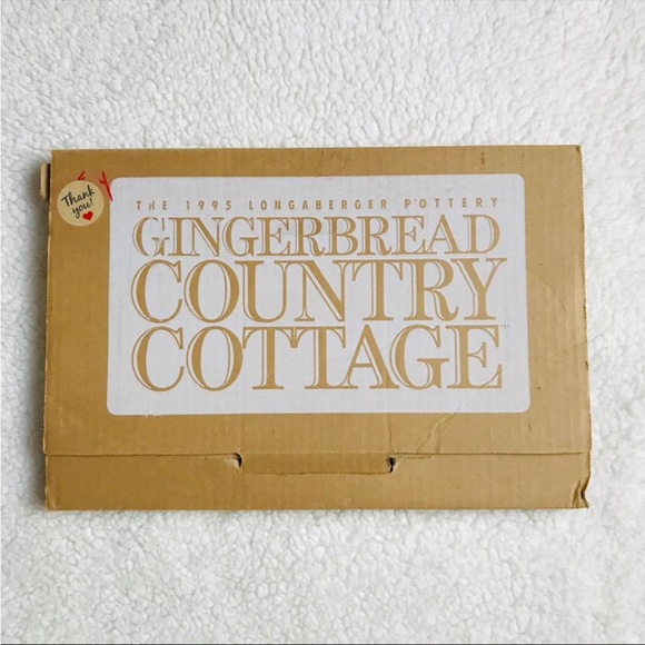 Longaberger Country Cottage Christmas Gingerbread House Mold Set. - Picture 2 of 11